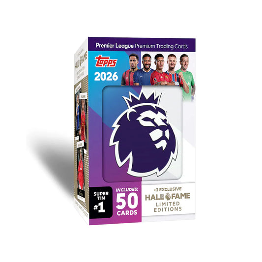 Topps Premier League 2025/26 Super Tin (Hall of Fame Series)
