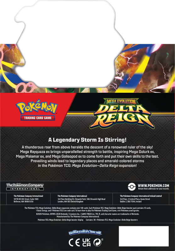 Pokémon TCG: Mega Evolution Delta Reign - Booster Box