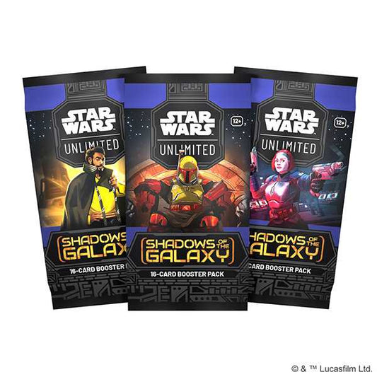 Star Wars: Unlimited Shadows of the Galaxy - Booster Box (24 packs)