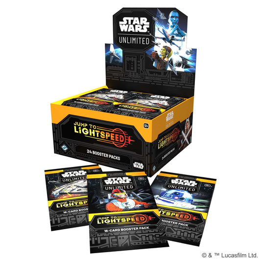 Star Wars: Unlimited Jump to Lightspeed Set 4 Booster Box (24 packs)