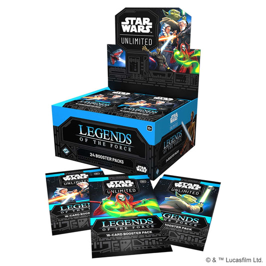 Star Wars: Unlimited Legends of the Force Booster Box (24 packs)