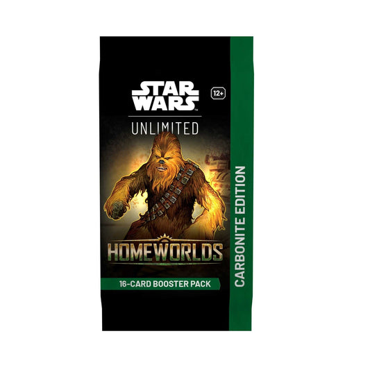 Star Wars: Unlimited - Homeworlds Carbonite Booster Box