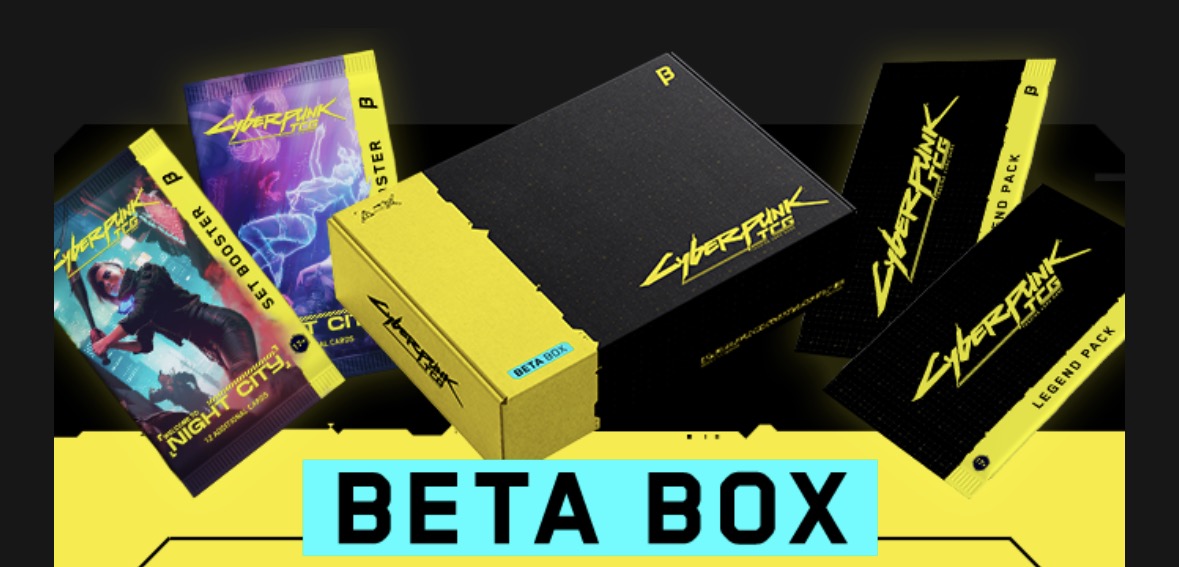 CyberPunk TCG: Beta Booster Box (36 booster packs) – RedCardGames.com