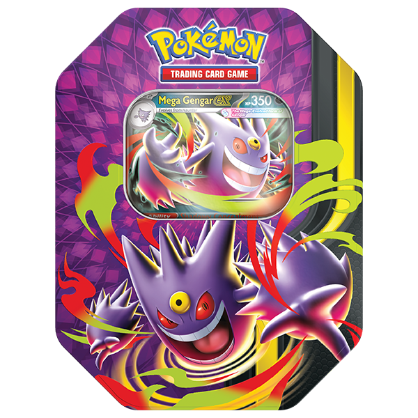 Pokémon TCG: Mega Moonlit Tin (Gengar ex / Clefairy ex)