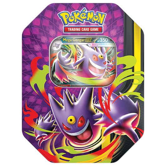 Pokémon TCG: Mega Moonlit Tin (Gengar ex / Clefairy ex)