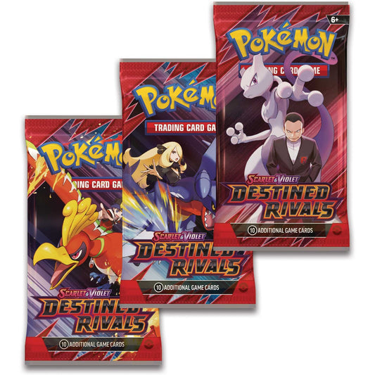 Pokémon TCG: Scarlet & Violet 10 - Destined Rivals - 3-Pack Blister