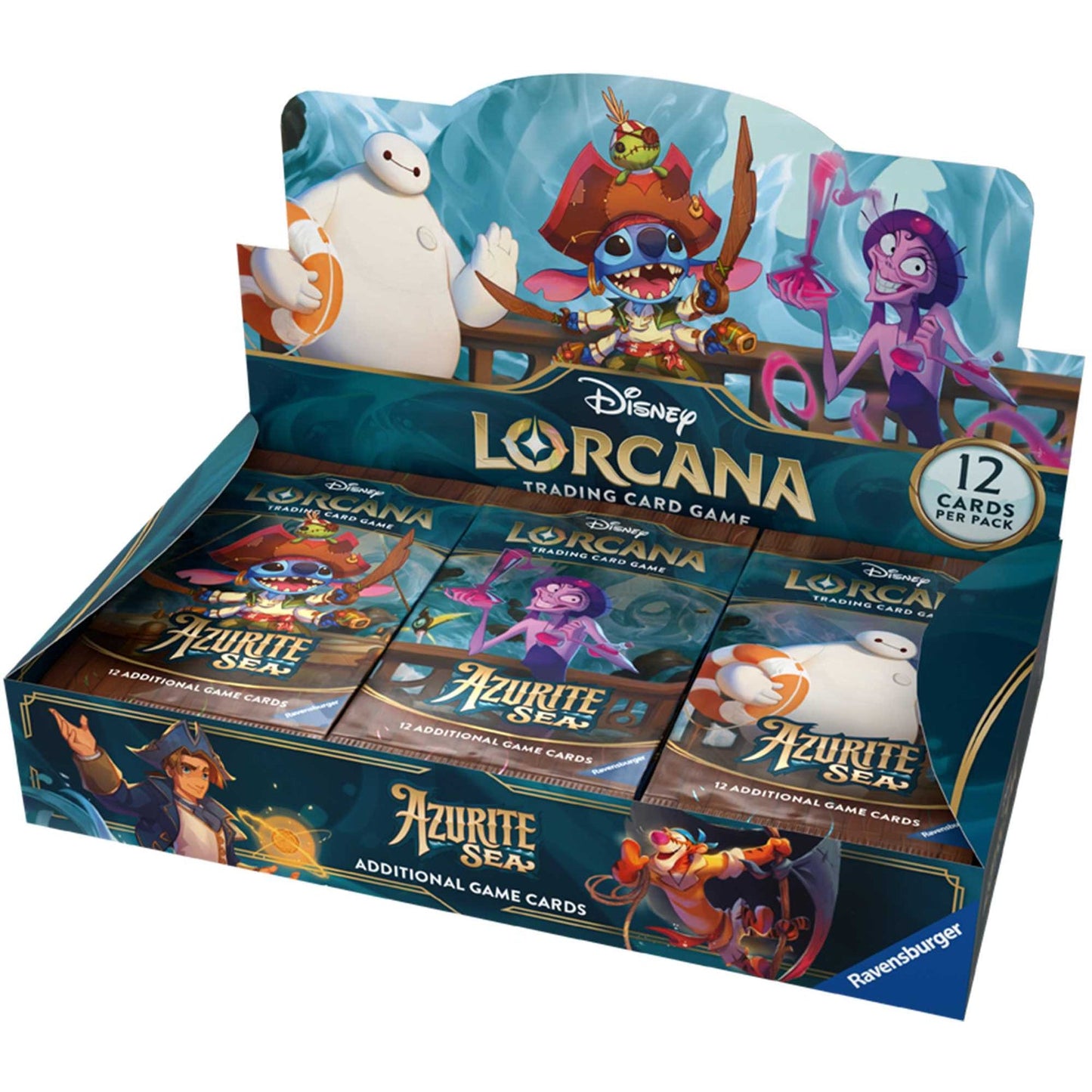 Disney Lorcana TCG: Azurite Sea (set 6) - Booster Box (24 packs)
