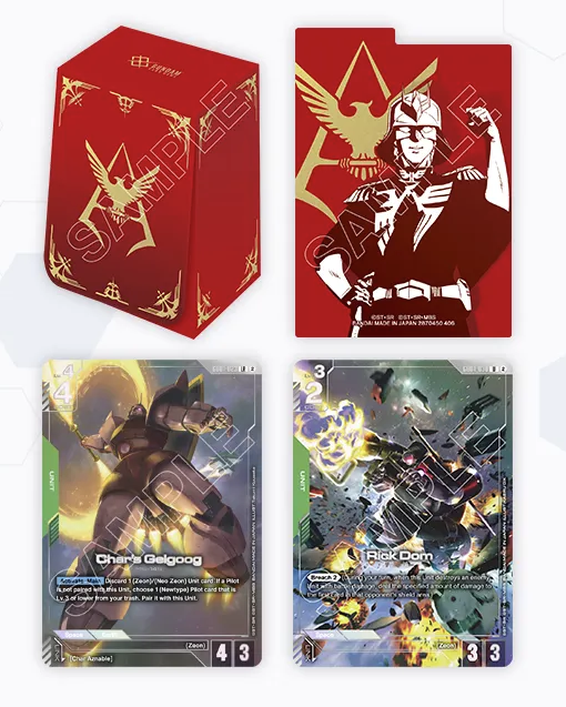 Gundam Card Game: Official Card Case Set 02