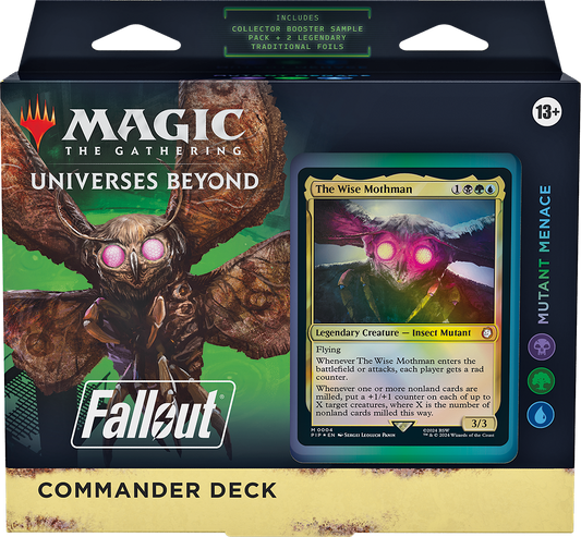 Magic: The Gathering: Fallout Commander Decks (Science, Magic Menace, Hail Ceaser, Scrappy Survivors)