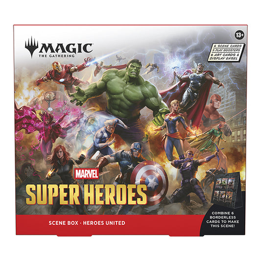 Magic The Gathering - Marvel Super Heroes Scene Box (Heroes United / Villains Unleashed)