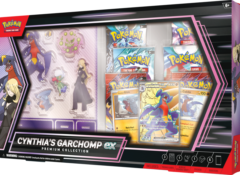 Pokemon TCG: Cynthia’s Garchomp EX Premium Collection