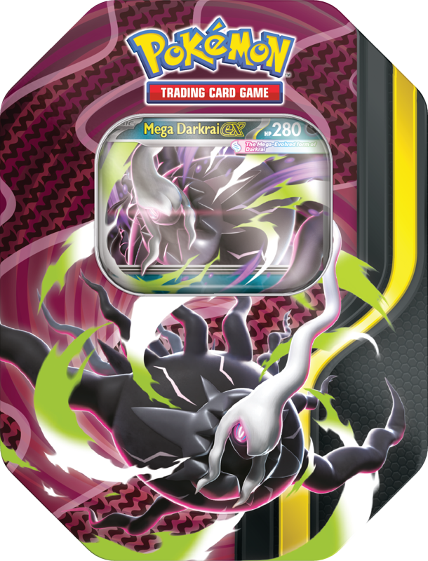 Pokémon TCG: Mega Forces Tin (Darkrai / Dragonite / Zeraora)