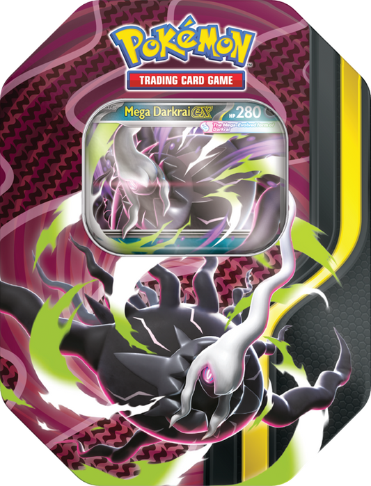 Pokémon TCG: Mega Forces Tin (Darkrai / Dragonite / Zeraora)