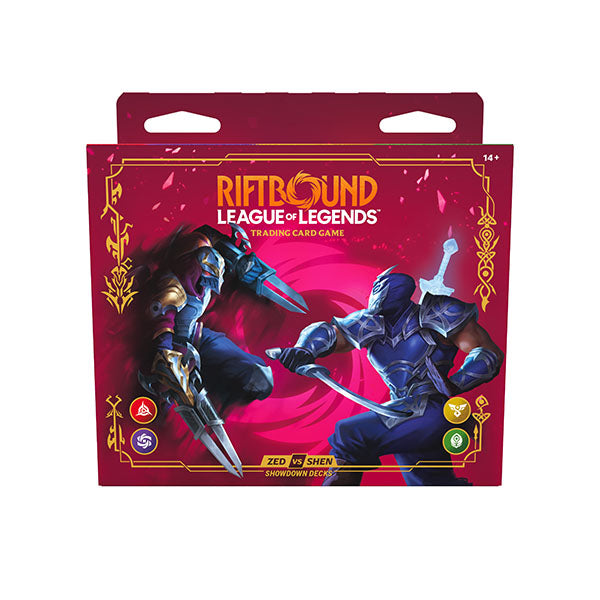 Riftbound: League of Legend - Set 4: Vendetta - Showdown Decks - Zed v ...