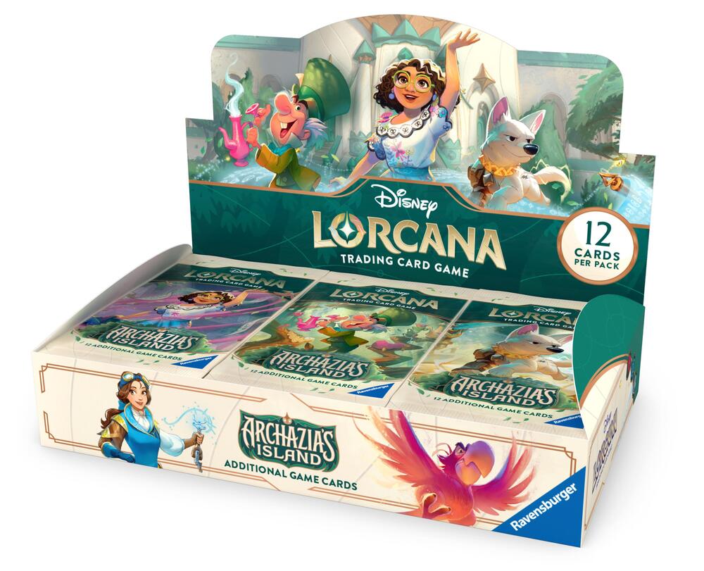 Disney Lorcana TCG: Archazia's Island (Set 7) - Booster Box (24 Packs)