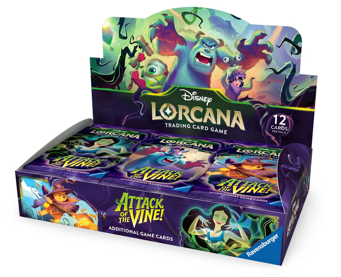 Disney Lorcana TCG - Attack of The Vine (set 13) - Booster Box (24 packs)