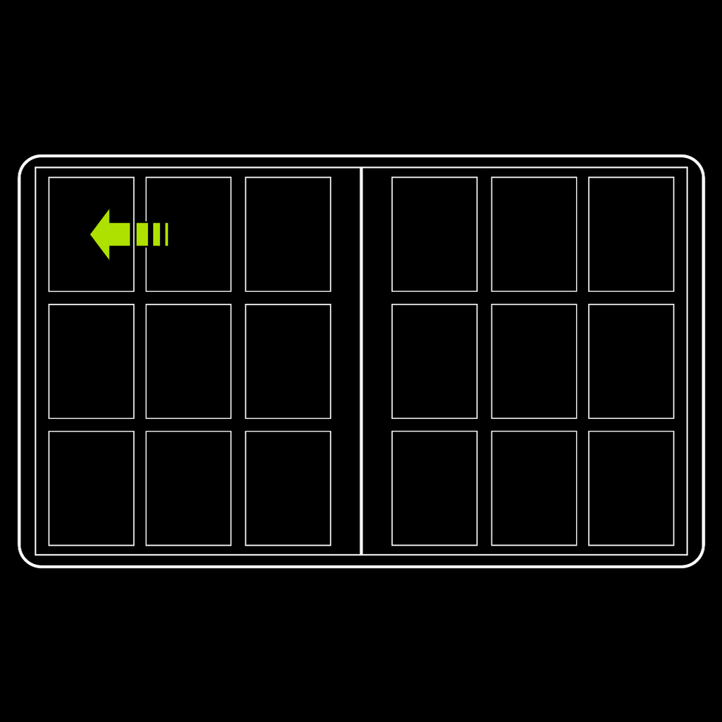 MintKeeper - 9 Pocket Premium Zip Trading Card Binder