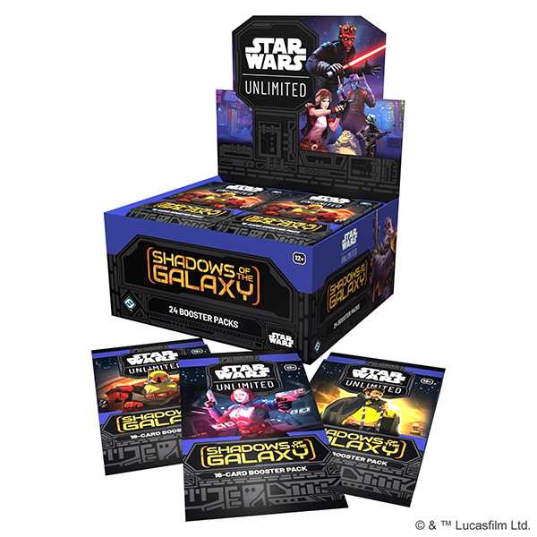 Star Wars: Unlimited Shadows of the Galaxy - Booster Box (24 packs)