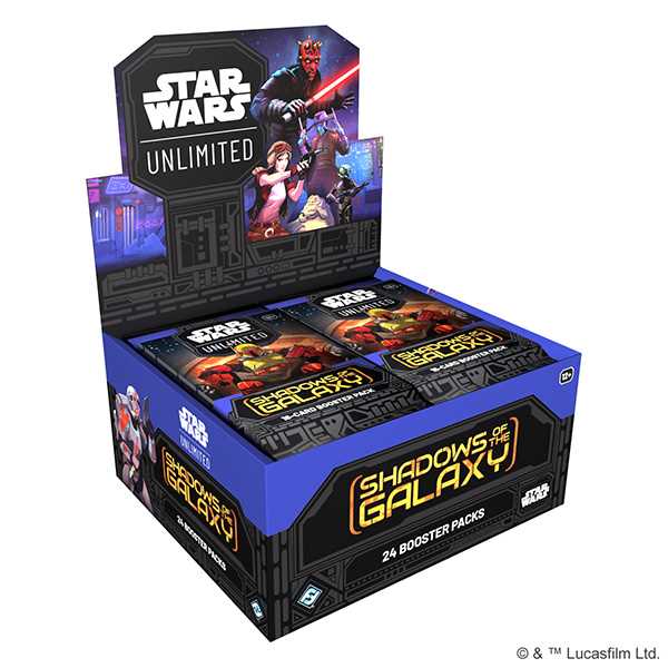 Star Wars: Unlimited Shadows of the Galaxy - Booster Box (24 packs)