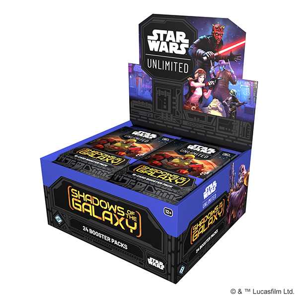 Star Wars: Unlimited Shadows of the Galaxy - Booster Box (24 packs)
