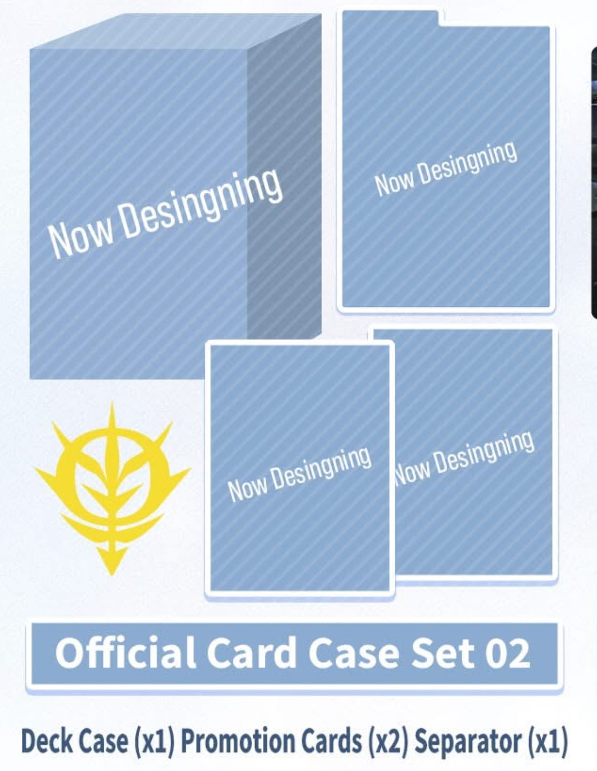 Gundam Card Game: Official Card Case Set 02