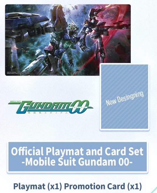 Gundam Card Game: Official Playmat and Card Set [Mobile Suit Gundam 00]