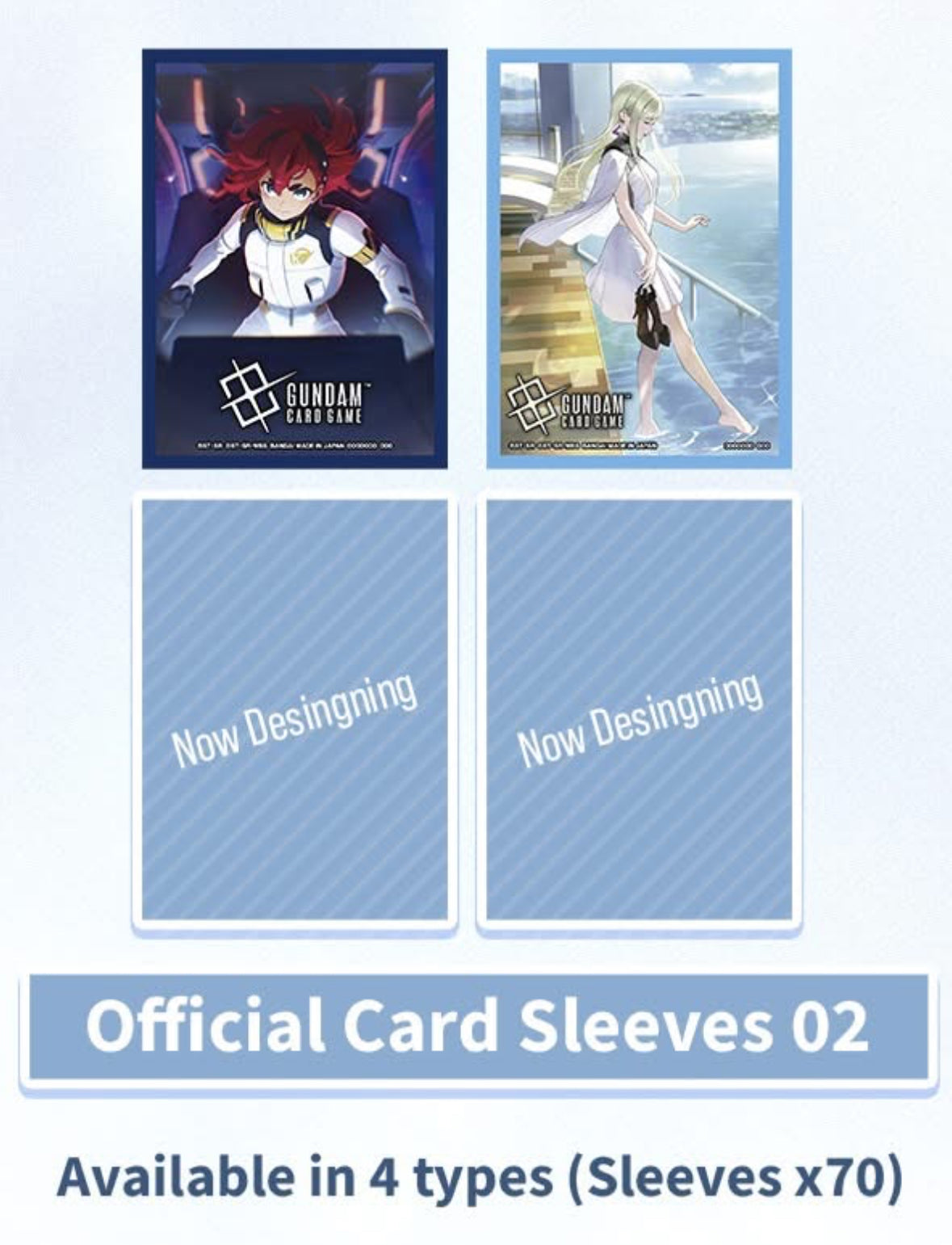 Gundam Card Game: Official Card Sleeves 02