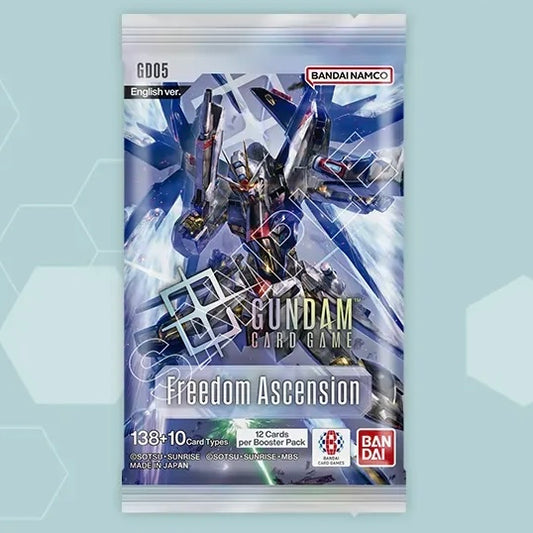 Gundam Card Game: Freedom Ascension [GD05] Booster Pack