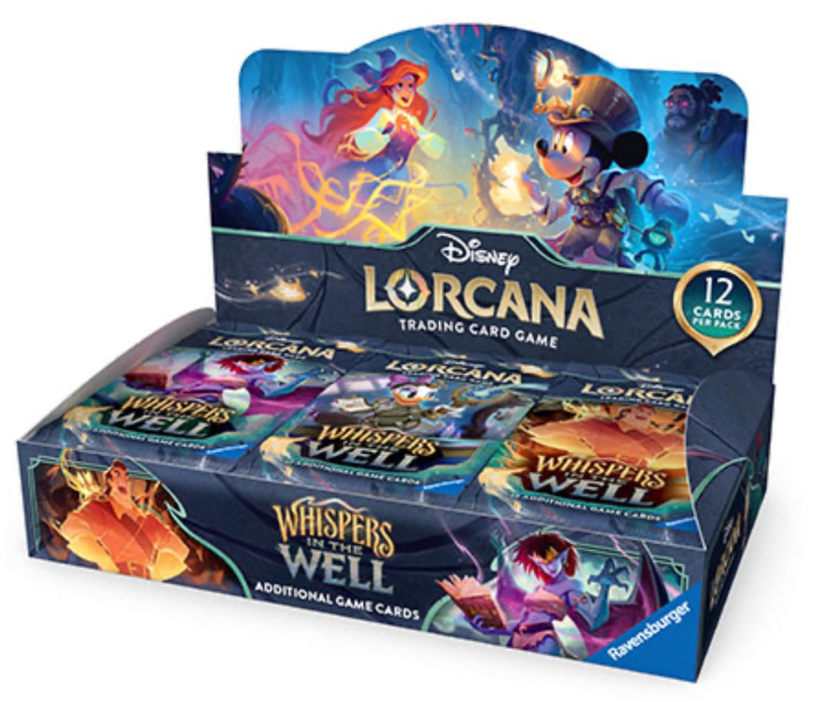 Disney Lorcana TCG: Whispers in the Well (Set 10) Booster Box (24 packs)