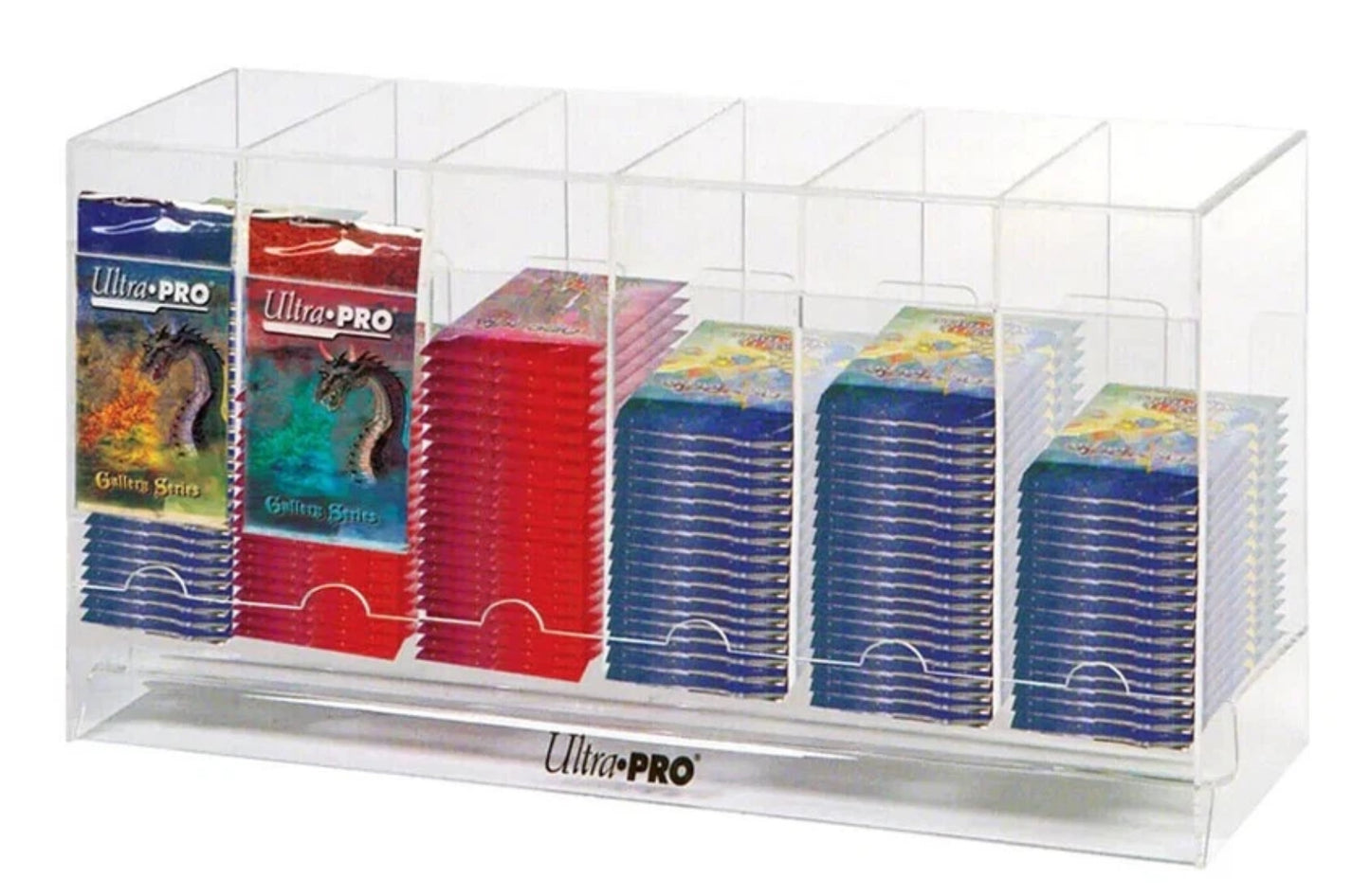 Ultra Pro - Acrylic Trading Card Booster Dispenser 6 Slot TCG/CCG holder NEW