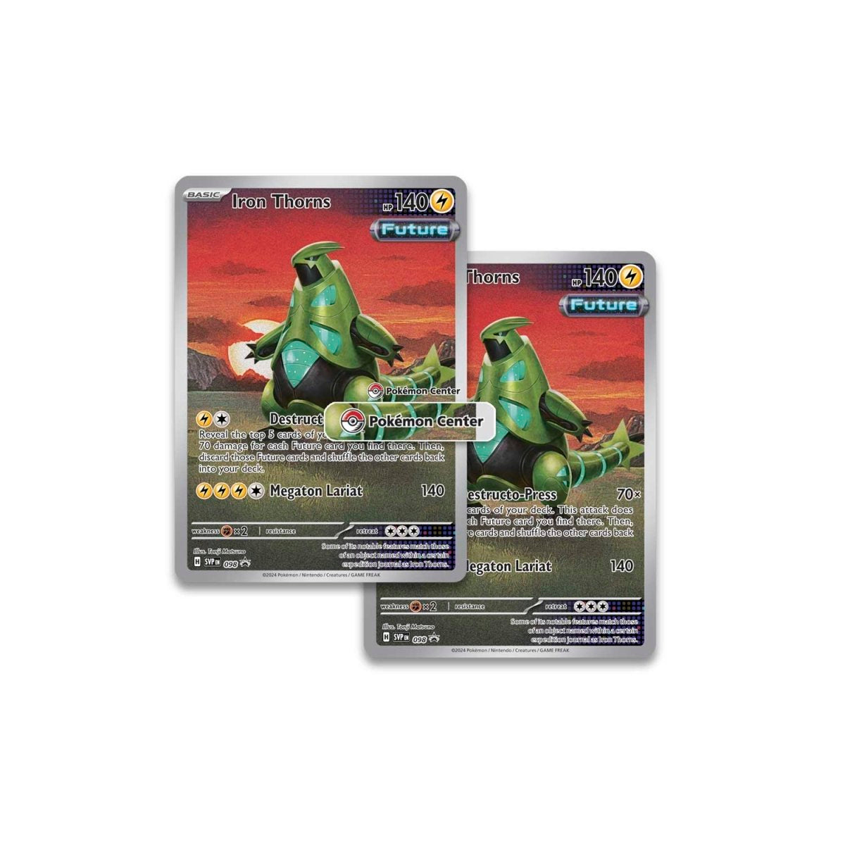 Scarlet & Violet-Temporal Forces Pokémon Center Elite Trainer Box (Iron Leaves)