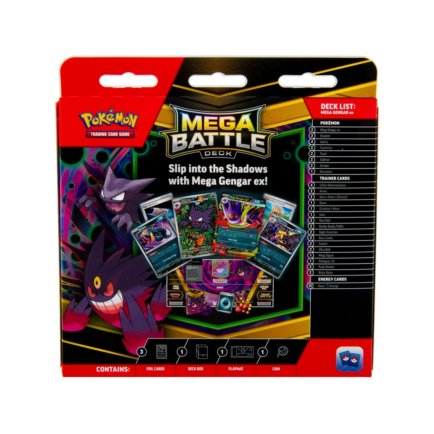 Pokémon TCG: Mega Battle Deck - Mega Gengar ex / Mega Diancie ex