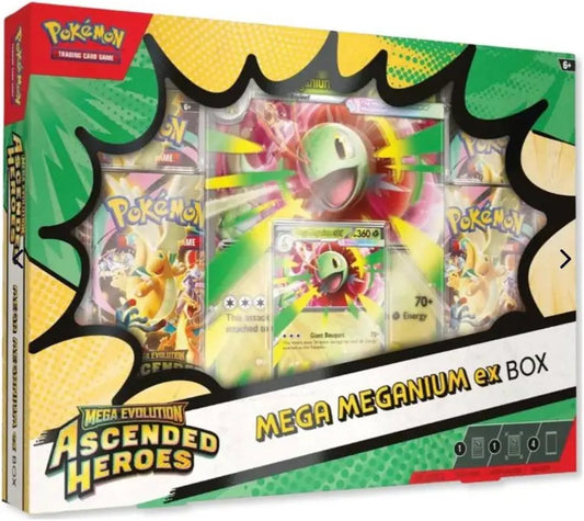 Pokémon TCG: Mega Evolution Ascended Heroes - Mega Meganium ex Box