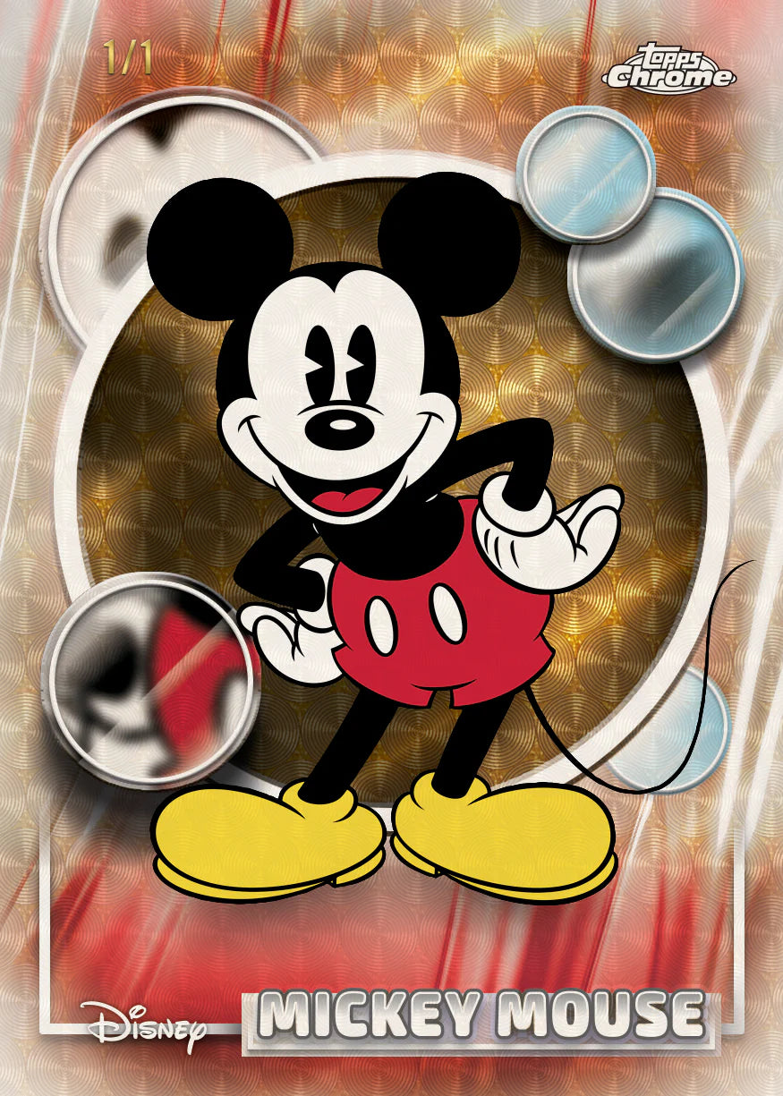Topps Chrome Disney - Mega Box 2026