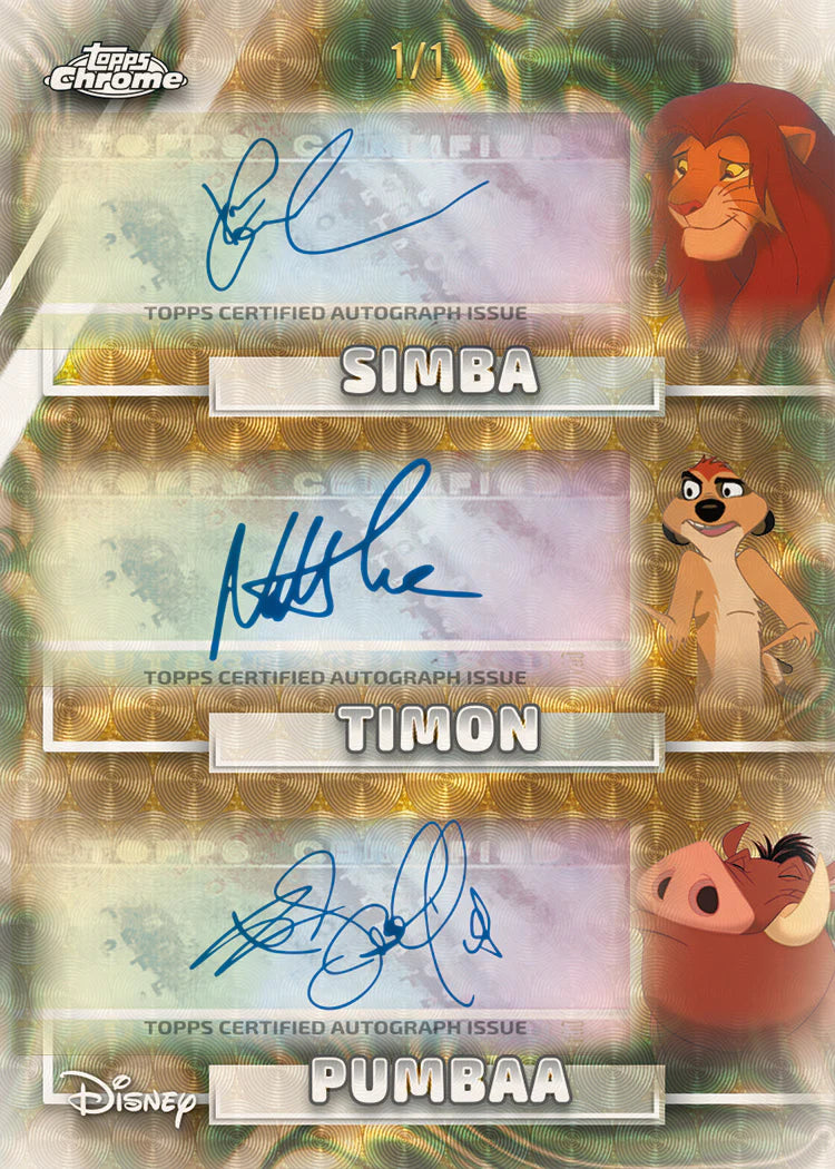 Topps Chrome Disney - Mega Box 2026