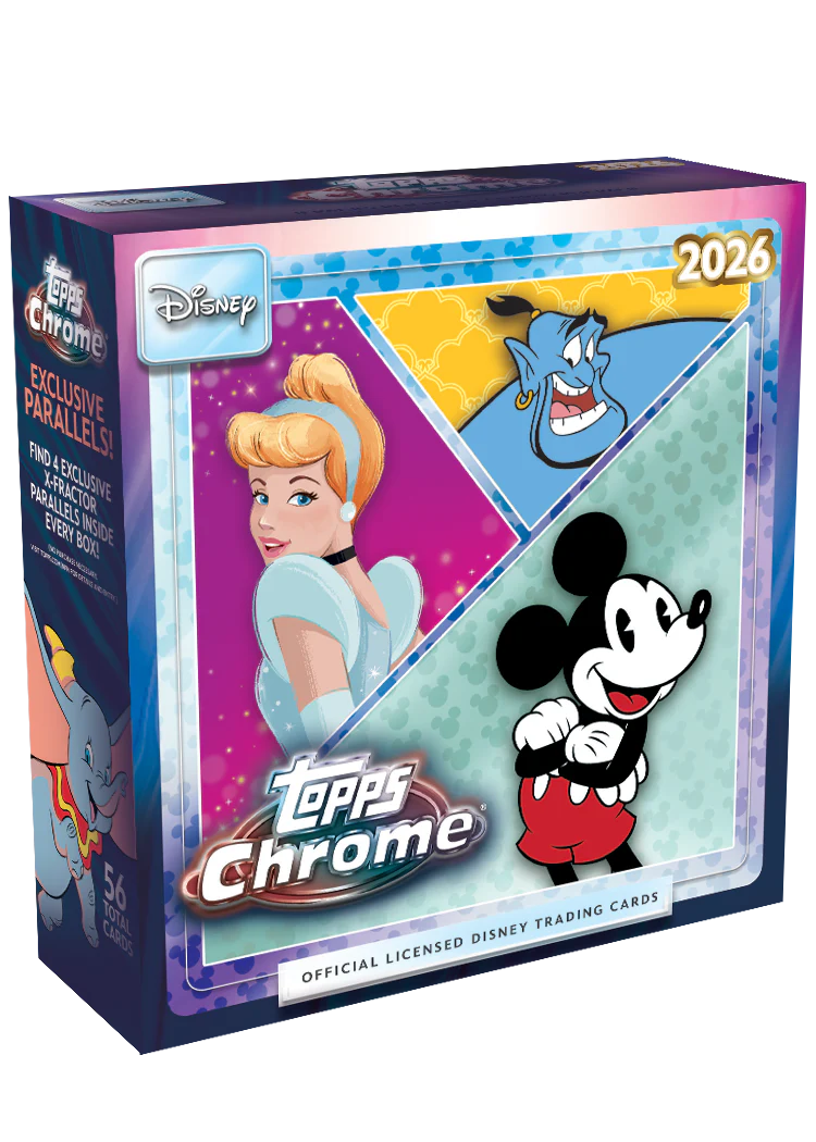 Topps Chrome Disney - Mega Box 2026