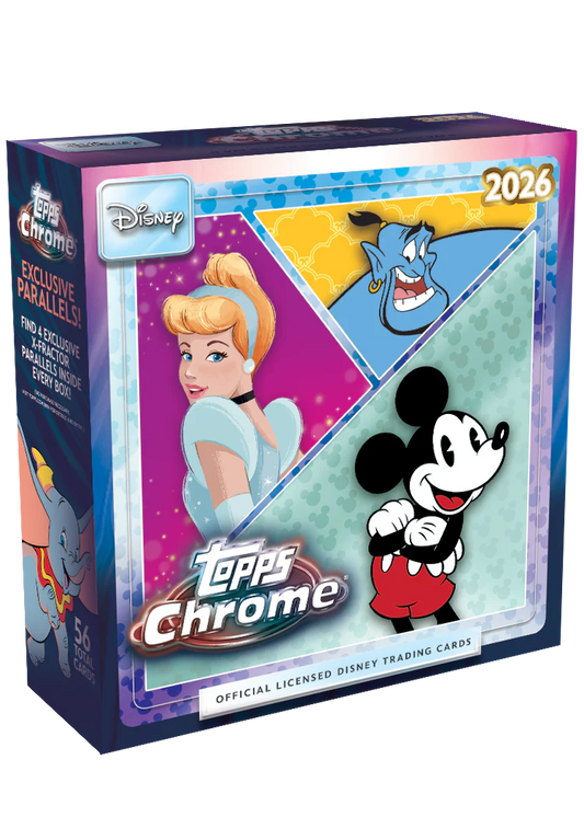 Topps Chrome Disney - Mega Box 2026