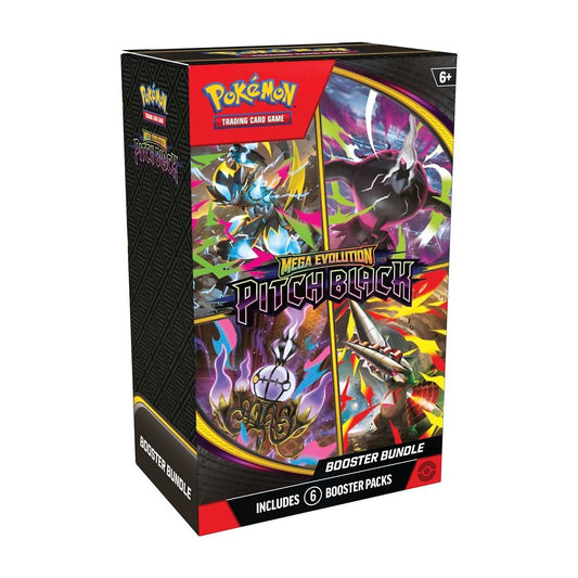 Pokémon TCG: Mega Evolution - Pitch Black Booster Bundle (6 Booster Packs)