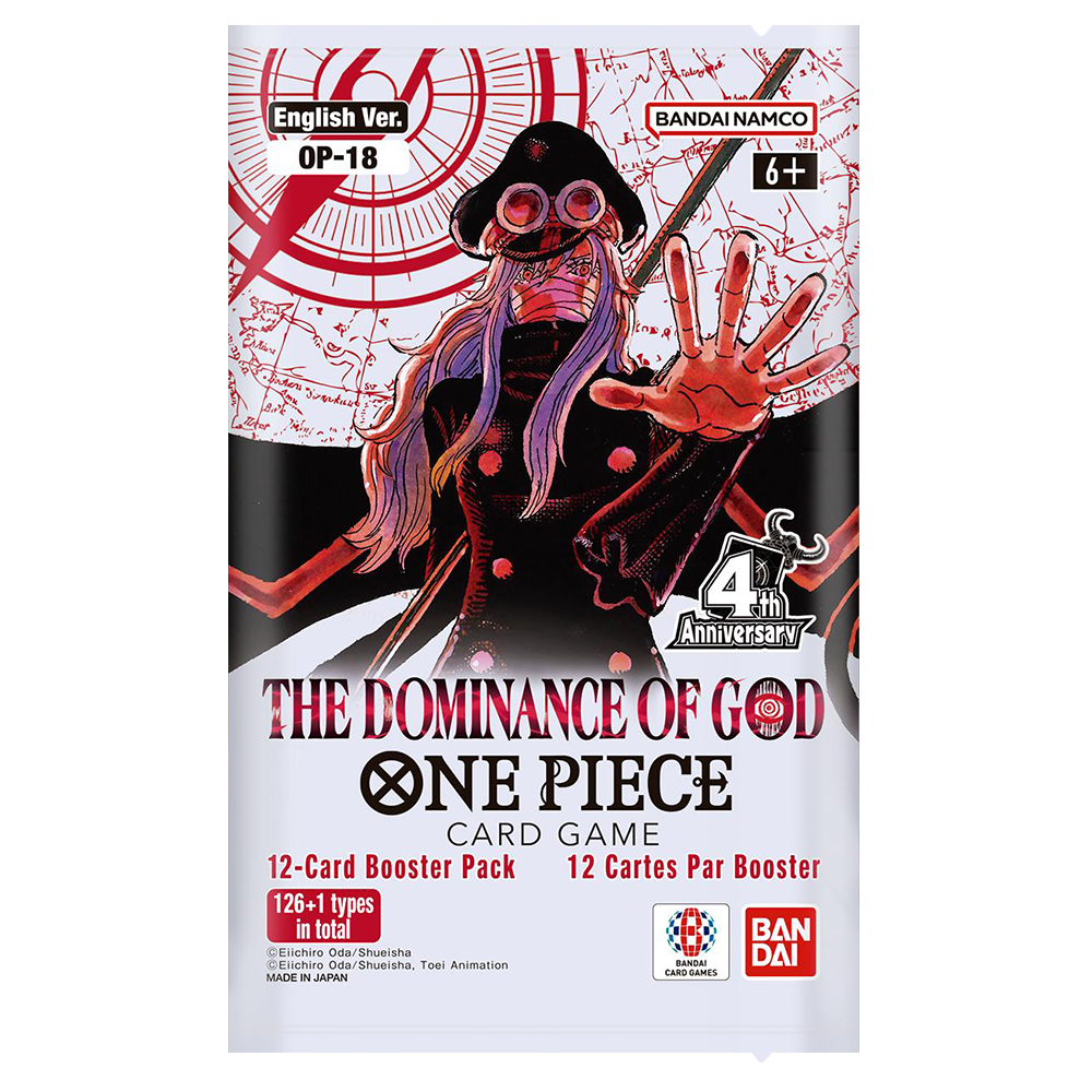 One Piece Card Game: THE DOMINANCE OF GOD Booster Box [OP-18]