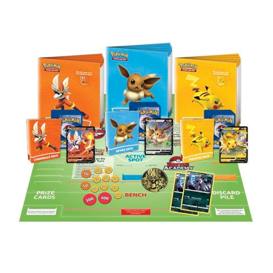 Pokémon Trading Card Game Battle Academy (Cinderace V, Pikachu V & Eevee V)
