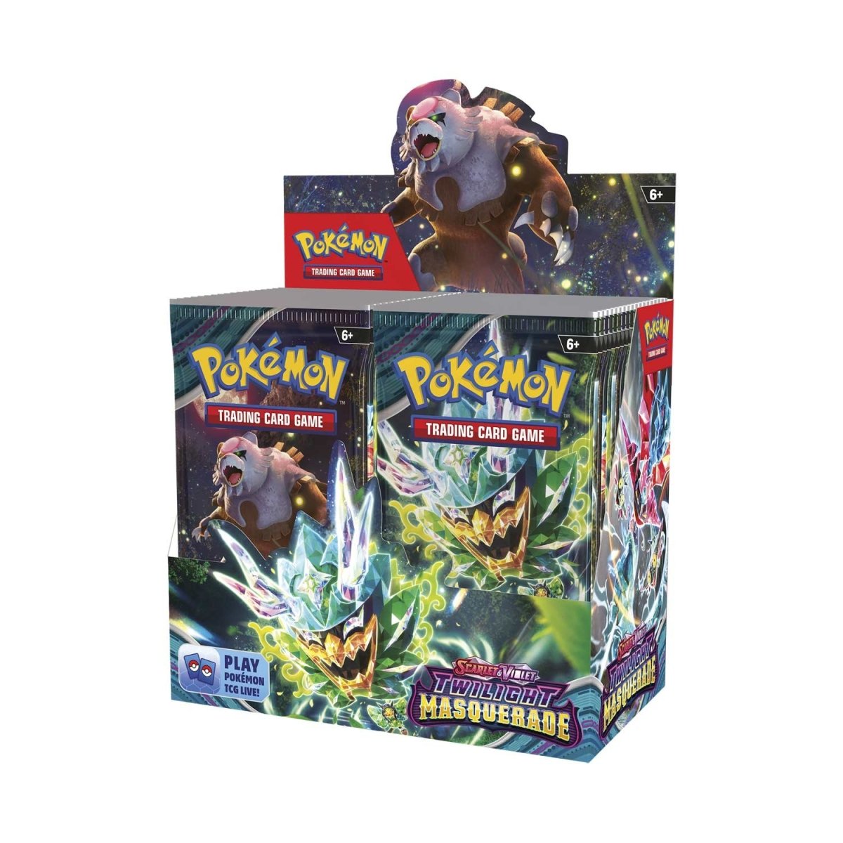 Pokémon TCG: Scarlet & Violet - Twilight Masquerade Booster Box (36 Packs)