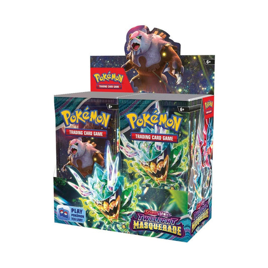 Pokémon TCG: Scarlet & Violet - Twilight Masquerade Booster Box (36 Packs)