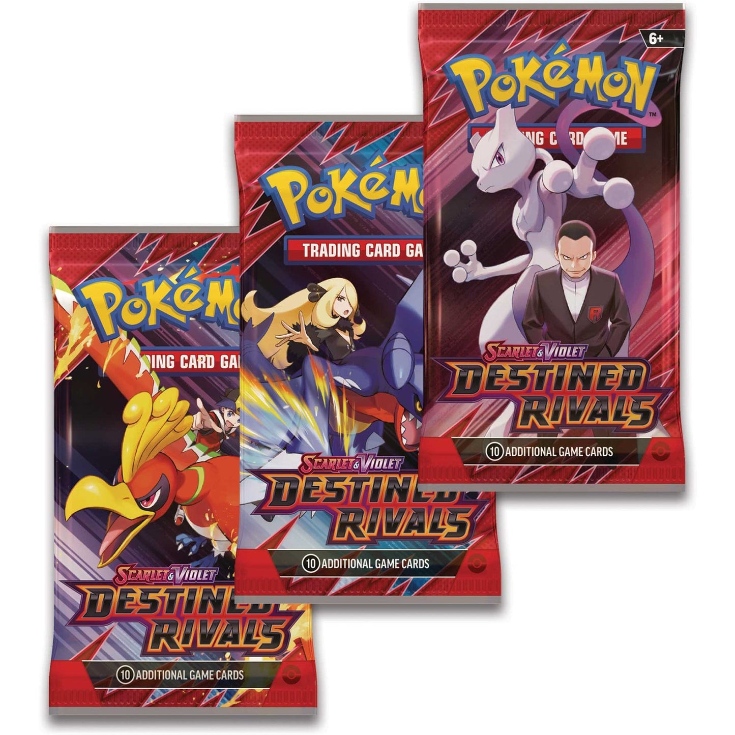Pokémon TCG: Scarlet & Violet 10 - Destined Rivals - 3-Pack Blister
