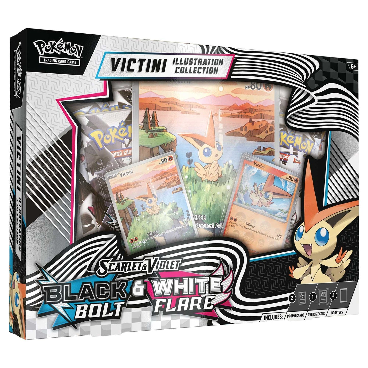 Pokémon TCG: Scarlet & Violet 10.5 - Black Bolt & White Flare - Unova Victini Illustration Collection