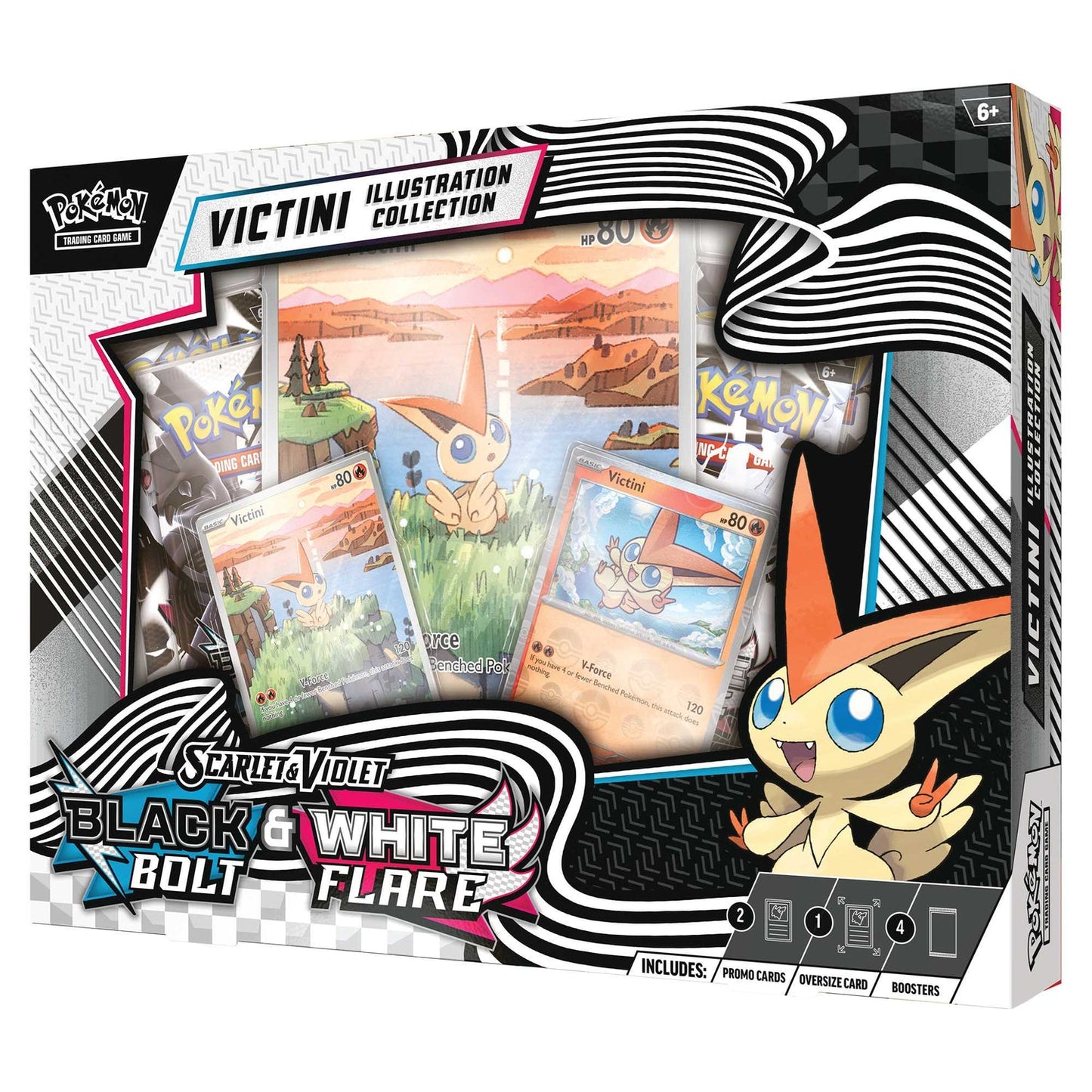 Pokémon TCG: Scarlet & Violet 10.5 - Black Bolt & White Flare - Unova Victini Illustration Collection