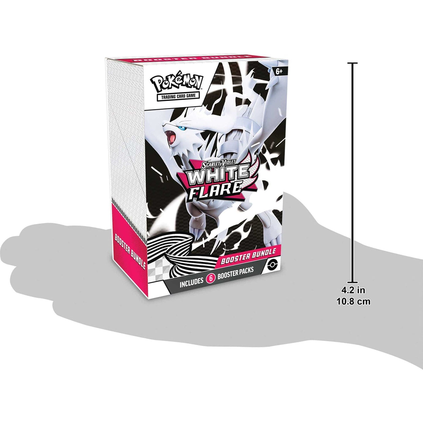 Pokémon TCG: Scarlet & Violet-White Flare Booster Bundle (6 Packs)