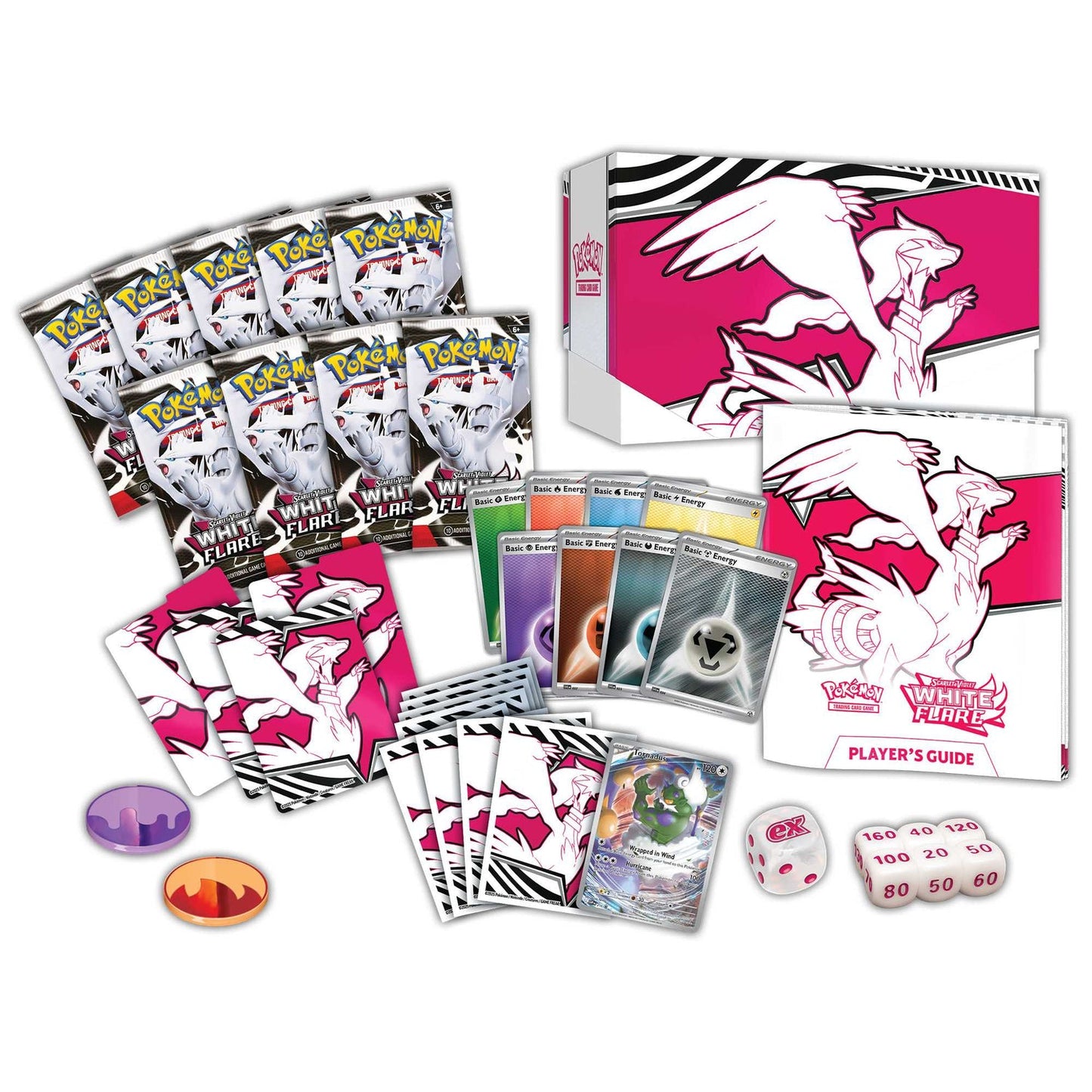 Pokémon TCG: Scarlet & Violet 10.5 - White Flare - Elite Trainer Box (Reshiram)