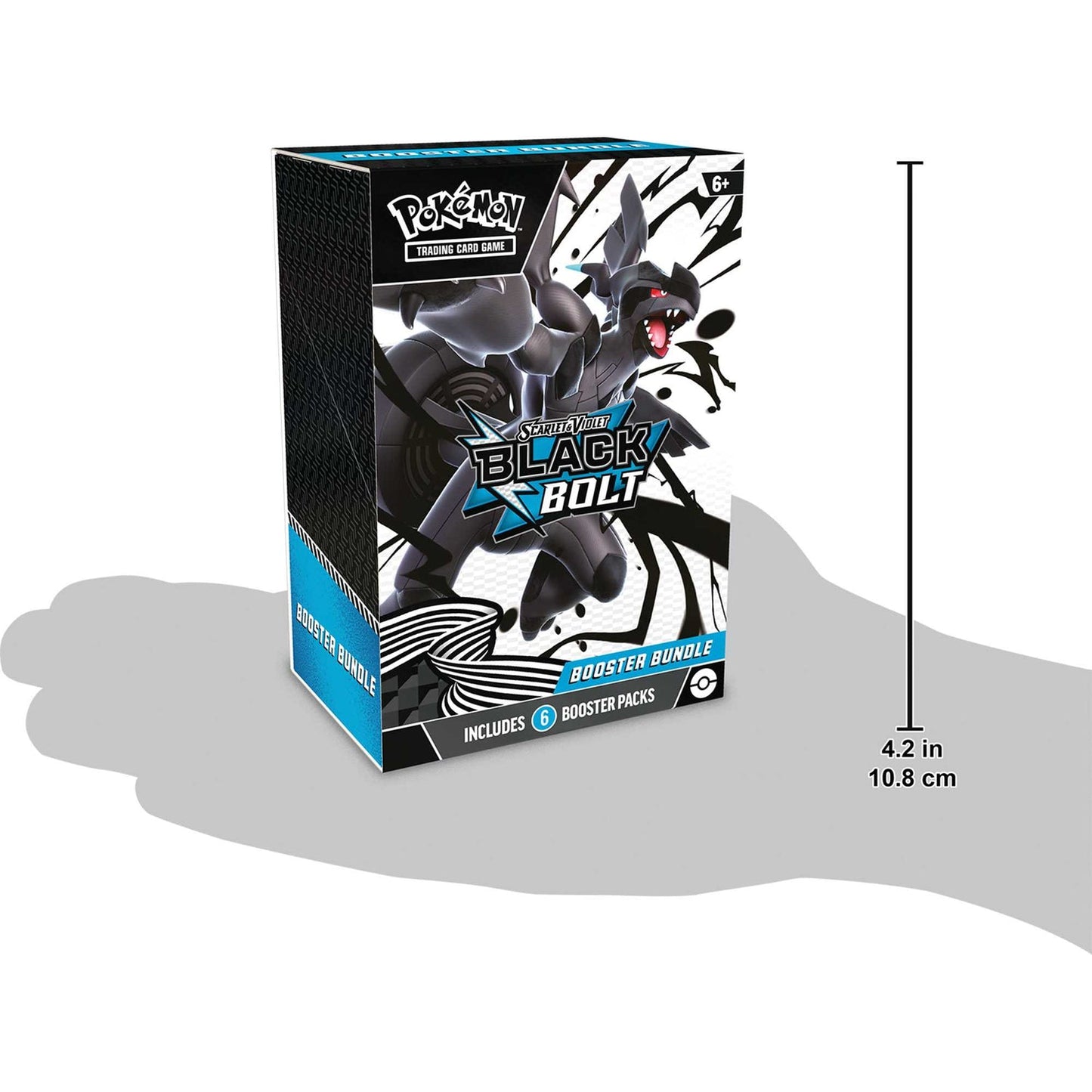 Pokémon TCG: Scarlet & Violet-Black Bolt Booster Bundle (6 Packs)