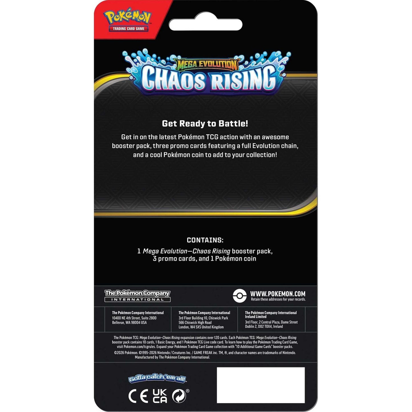 Pokémon TCG: Mega Evolution Chaos Rising - Premium Checklane