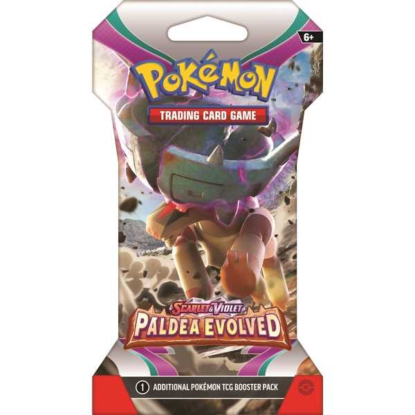 Pokémon TCG: Paldea Evolved Sleeved Booster Display